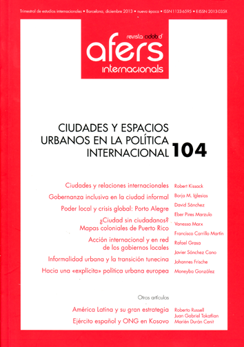Revista CIDOB d'Afers Internacionals 104 - AA. VV.