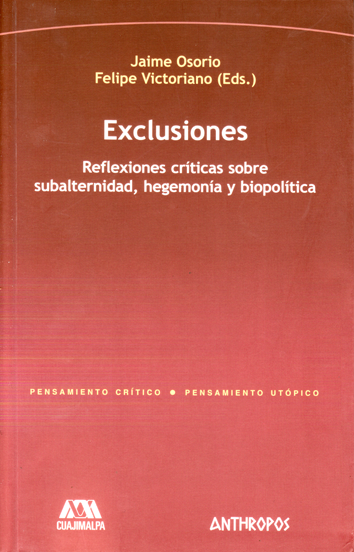 Exclusiones - Jaime Osorio y Felipe Victoriano (eds.)