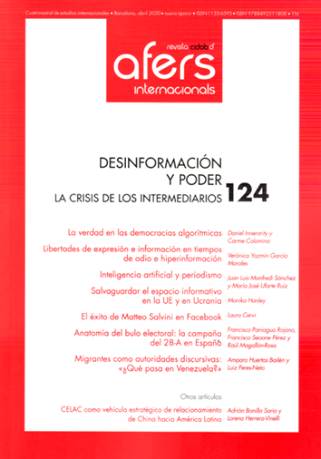 Revista CIDOB d'Afers Internacionals 124 - VV. AA.