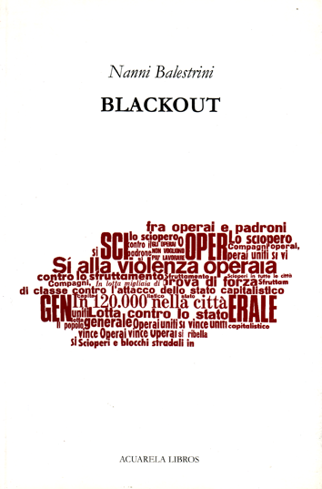 Blackout - Nanni Balestrini